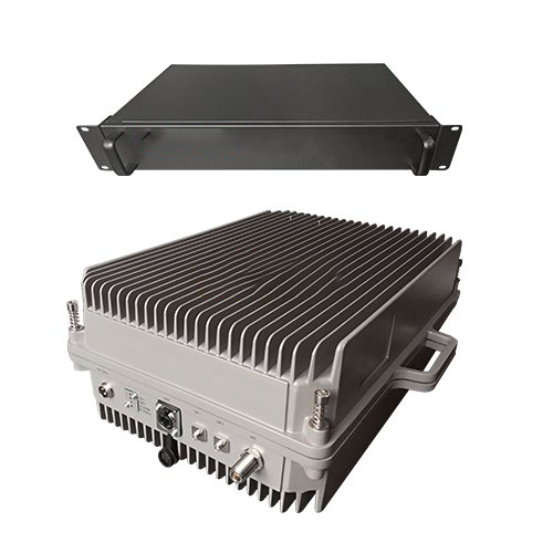  南区街道350M PDT消防集群警用数字光纤直放站近远端机