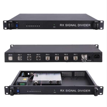  南区街道无线对讲系统接收分路器